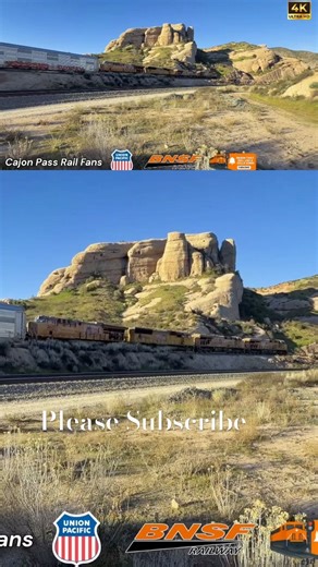 Welcome to a true Cajon Pass double feature — a high‑priority Z Train and a fast‑moving Q Train