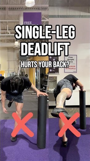 If the Single-Leg Deadlift Makes Your Back or Knees Feel Worse:3 Common Mistakes