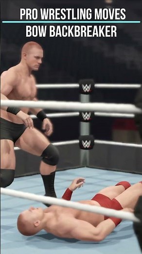 Pro Wrestling Moves 262 Bow Backbreaker