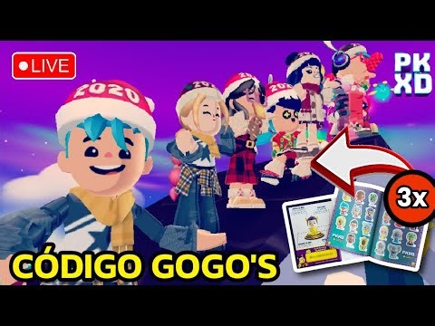 PLANTÃO PKXD + CÓDIGO GOGO'S ✨🎄🎅