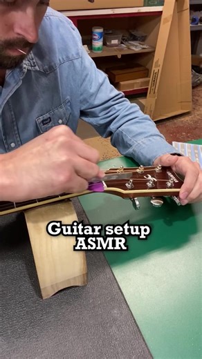 When you order an instrument here at the Banjo Ben General Store, you get a FREE professional setup so that when you receive your instrument, you’re ready to pick like a pro! Shop guitars, banjos, mandolin, and more in-store or online. #banjobensgeneralstore #guitarsetup #asmr #guitarasmr #guitarplayer #acousticguitar #guitarstore | Banjo Ben's General Store