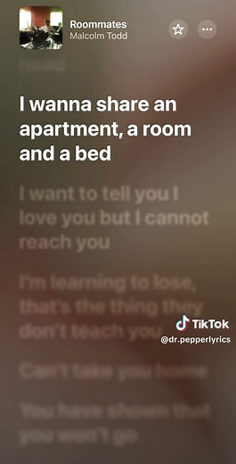 Roommates-Malcom Todd #malcolmtodd #music #trending #fypシ゚viral #lyrics