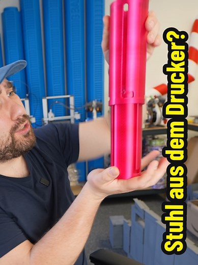 3D gedruckter Stuhl Praxistest
