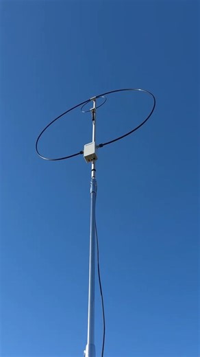 Enjoyng QRP activity from the garden with ICOM 705 and MC-20 Magloop Antenna #hamradio #icom705 #mla