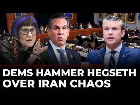 US House Hearing LIVE: Dems Clash With Hegseth Over Trump’s Iran War Chaos & Pentagon Budget | News