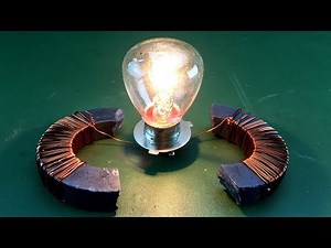 Free Energy Using Magnet With Copper Wire 100%