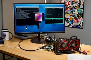 Un usuario logra lo imposible al conectar una tarjeta gráfica a una Raspberry Pi para disfrutar de juegos retro a 4K