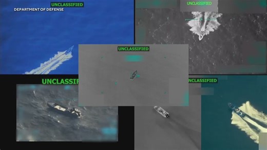 In escalating tensions with Venezuela, Trump says the US 'hit' a coastal drug loading facility