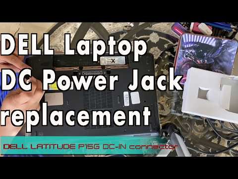 Dell Laptop Latitude DC Power Jack Replacement