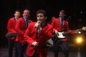 Look back at Tituss Burgess, John Lloyd Young, and the original cast of Broadway hit JERSEY BOYS before they take their final bow today. | TheaterMania