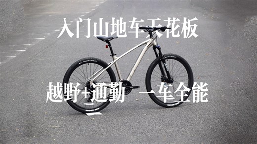 骑行入门性价比天花板，通勤 运动一车搞定！出口品质车架 全套进口禧玛诺变速 油碟 飞轮：卓越380