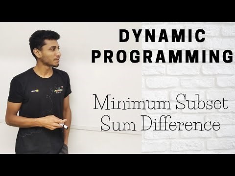 10 Minimum Subset Sum Difference