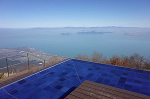 琵琶湖テラスのアクセス方法と所要時間！ロープウェイで絶景テラスカフェへ！