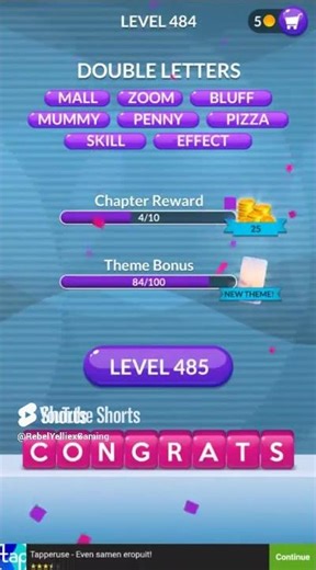 Word Stacks Level 484