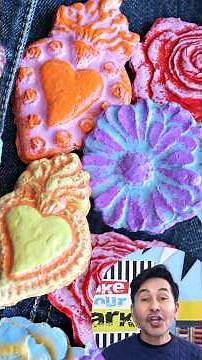 Let's make CARDBOARD CLAY pins!