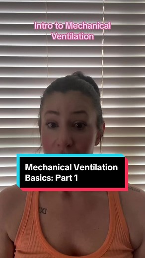 Mechanical Ventilation Basics Part 1: Mechanical ventilation can be a very intimidating topic! In this video, I cover the two main modes of mechanical ventilation including pressure control modes vs. volume control modes. In part 2, we will dive deeper into ventilator settings. 🫁 #nursingschool #nursingstudent #nursingschooltips #criticalcarenurse #icunurse #mechanicalventilation #nursesoftiktok