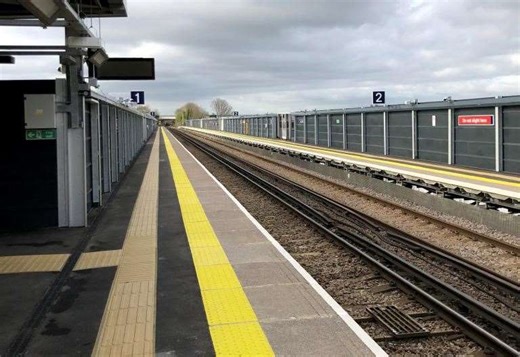 Fresh pictures released as new station prepares to open