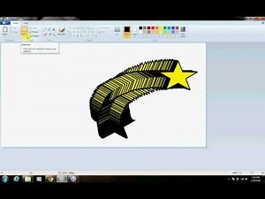 Super Easy 3D/Shadowing effects in MS Paint
