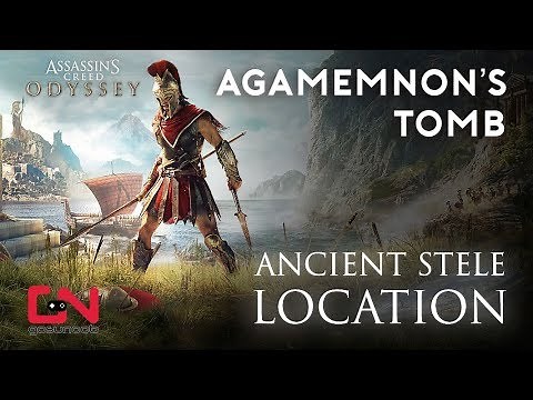 Assassin's Creed Odyssey - Agamemnon's Tomb - Ancient Stele Location