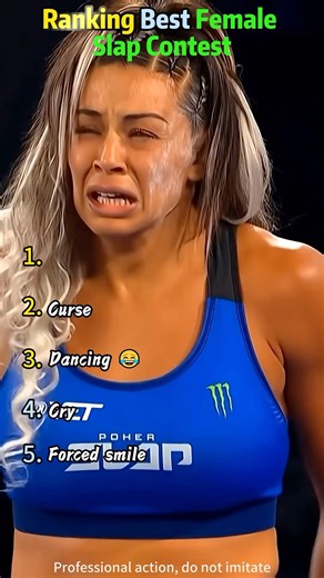 Ranking Best Female Slap Contest pt.2 #slapbattles #ufc
