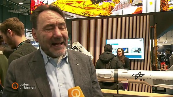 buten un binnen | regionalmagazin: Weltraum-Messe "Space Tech Expo" in Bremen eröffnet