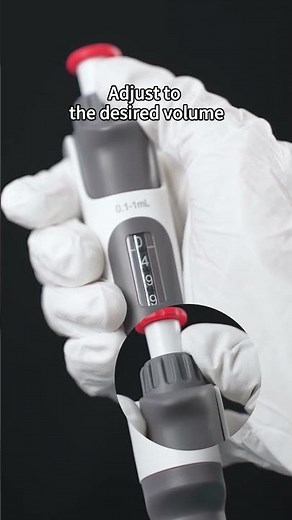 Micropipette precision in action — where accuracy meets consistency #lifescience #labchannel #fyp
