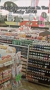 Buying Groceries In The Early 1970s 🛒 | Amazing Time Capsule