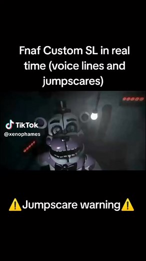 Fnaf Custom SL in real time (voice lines and jumpscares) (Credit: xenophames) | Five Nights At Freddy's Entertainment