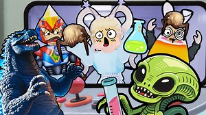 基因突变实验室里有猎头蟹，它把实验体变成了哥斯拉外星僵尸人！