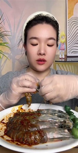 The best marinated shrimp tasting show, 최고의 새우 절임 시식회| Mala먹방 #098