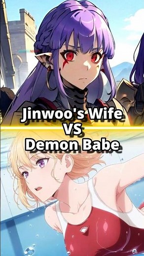 Jinwoo's Wife vs Esil Who is strongest? #sololeveling #sungjinwoo