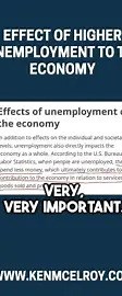 Unemployment effects on the economy explained