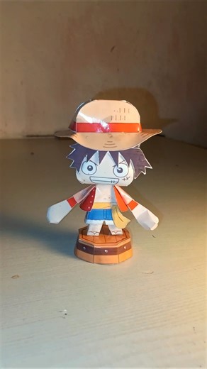 papercraft monkey D Luffy #diy #craft #trending #spoiler