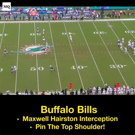 Bills CB Maxwell Hairston with an interception vs. the Dolphins. Great job identifying the vertical & working to cap the top shoulder.  Run the route for the receiver! #NFL #NFLfootball #NFLNews #BuffaloBills #bills #BillsMafia #Dolphins #football #footballcoach #footballcoaching #DBU | MatchQuarters | Facebook