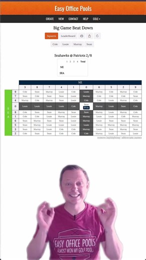 Easiest Super Bowl Squares Setup EVER!