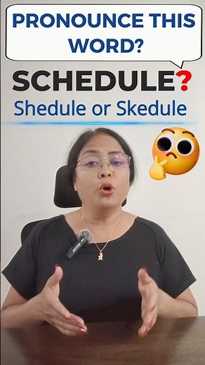 How to Pronounce ‘Schedule’ 🤔 | British vs American English #shortsviral #shortvideos #shortvideos