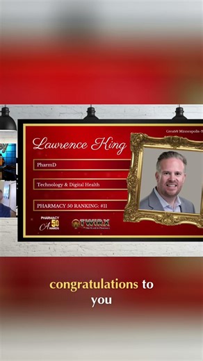 Meet Lawrence King: #11 in the Pharmacy 50 Awards