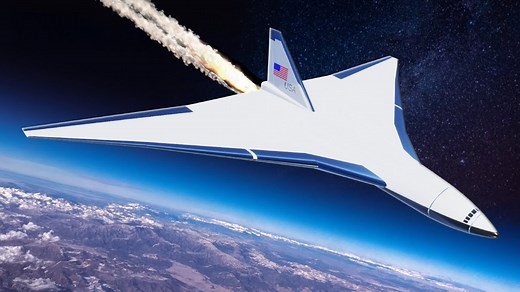 Star Raker! - The Giant Insane Mach 7.2 Space Plane