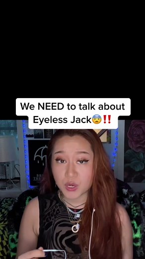 Ur 2nd @ will see Eyeless Jack… who is it❓#scarytiktoks #creepypasta #paranormal #urbanlegend #storytime #storytelling