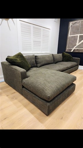 theupholsterystudiosydney on Instagram: "Early Xmas pressy to my fam. This is our Jardan custom sofa in our home for past 15 years. Cushion needed rework but besides that solid as. @jardanfurniture .... color upgrade to green by @mokumstudio Sahel Martini...happy wife."