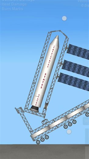 Sfs rocket design/ new rocket design#sfs #spaceflightsimulator #spacesuccess #gaming