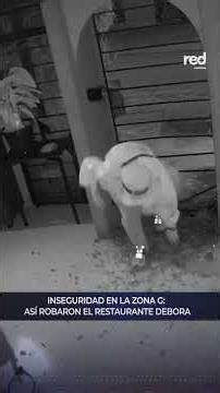 Robbery in Zona G, Bogotá: Criminal breaks down restaurant door in Chapinero and flees with money