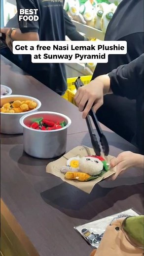 Stand a chance to win FREE Bungkus Kaw Kaw plushies by completing the games at Sunway Pyramid, LG2