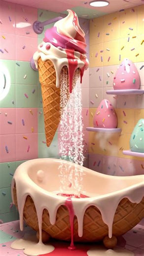 🚿✨ Which Dream Shower Would You Choose? | Relaxing AI ASMR 💦🌈