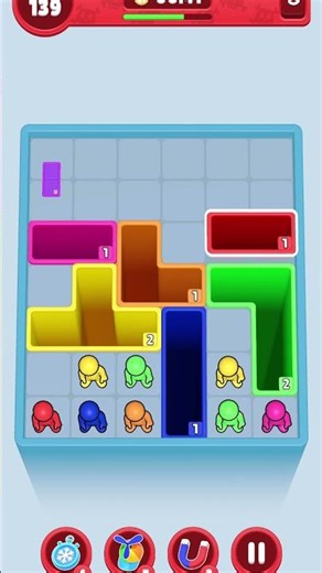 Drop Away Level 139 solution walkthrough