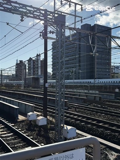 隣駅から見る名古屋の高層ビル群  ︎︎ #名古屋 #景色 #高層ビル