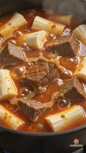 Nyiu Tries Making Vaca Atolada 🥩🐾A comforting Brazilian beef and cassava stew ✨