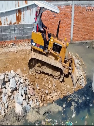 312K views · 4.3K reactions | INSANE Bulldozer Pushing Truck & Soil into Deep Water! | Dozer Tv | Facebook
