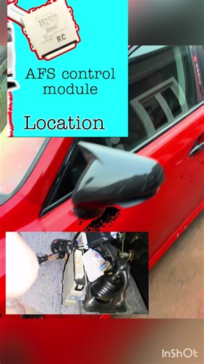#fyp how to disable AFS light on dashboard.. / check headlight system… for all Lexus car.. old and new models