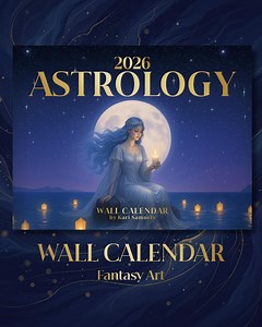 2026 Astrology Calendar | Goddess Art, Moon Phases & Planetary Guide - Etsy